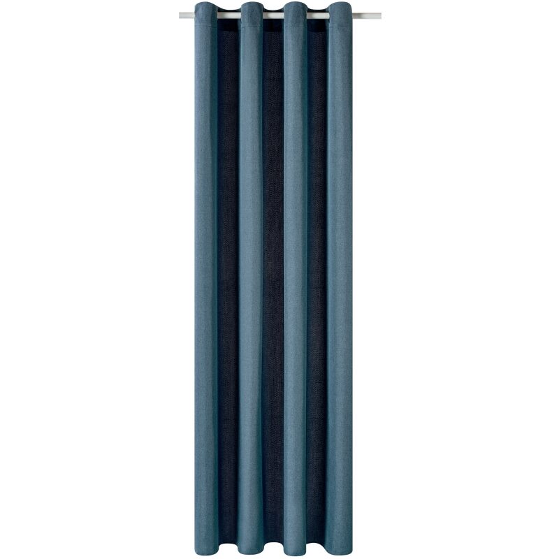 Rideau MERIDA coloris métal 140 x 260 cm