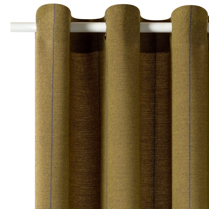 Rideau MANNING coloris safran 140 x 260 cm