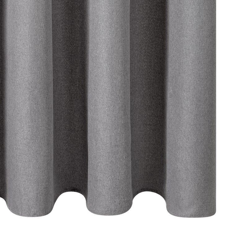 Rideau MERIDA coloris gris 140 x 260 cm