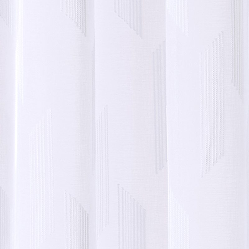 Voilage RAGGIO coloris blanc 140 x 260 cm