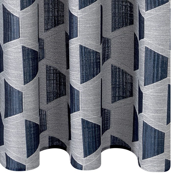 Rideau COPENHAGUE coloris bleu nuit 140 x 260 cm
