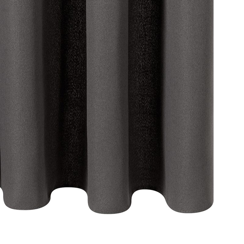 Rideau MERIDA coloris anthracite 140 x 260 cm