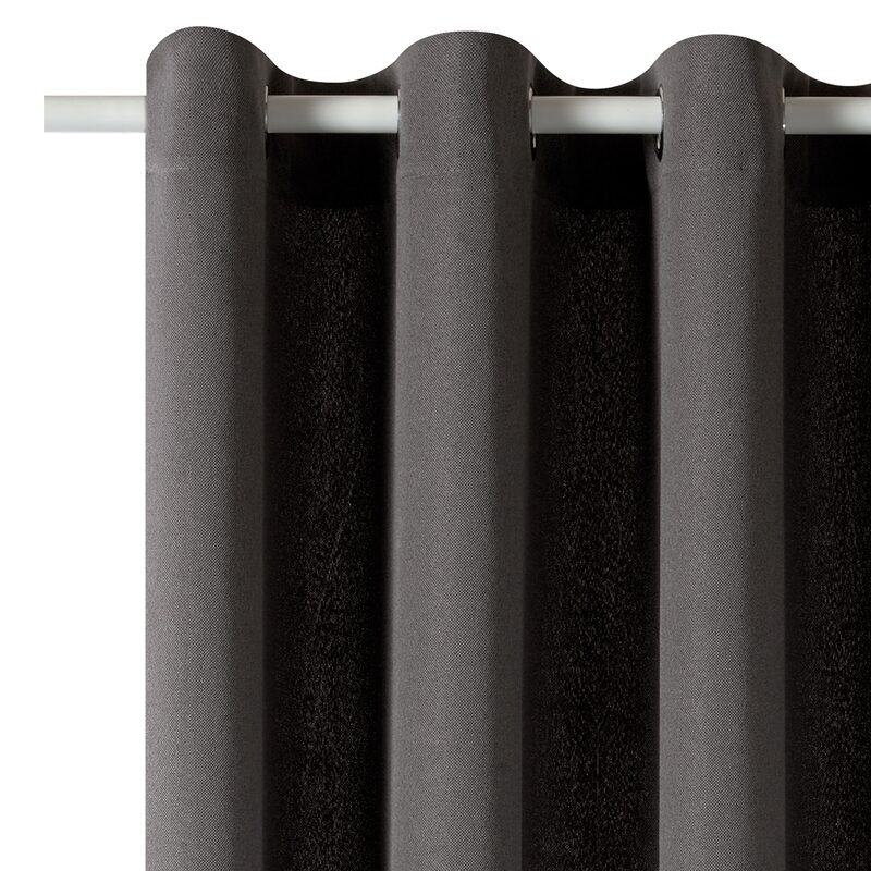 Rideau MERIDA coloris anthracite 140 x 260 cm
