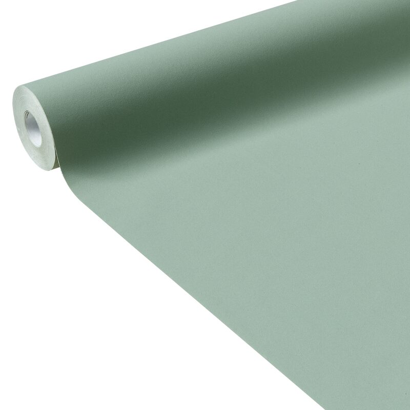 Papier peint intissé OPAL coloris vert de gris