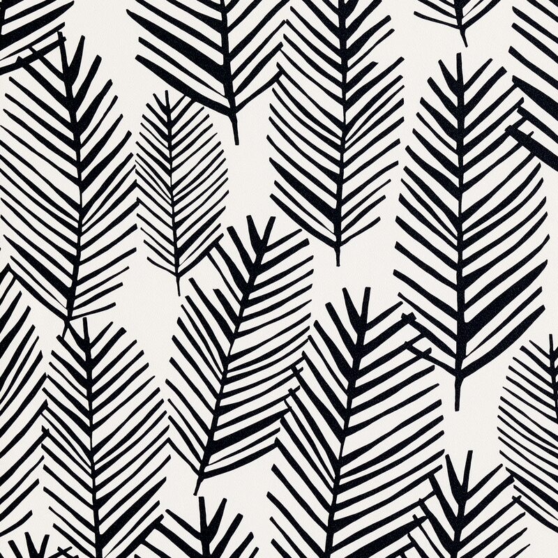 Papier peint intissé PADJELANTA coloris noir