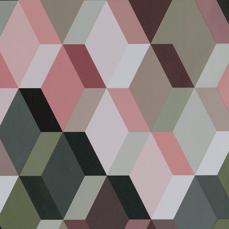 Papier peint intissé STELVIO coloris multicolore