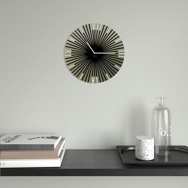 Horloge STICKS coloris noir