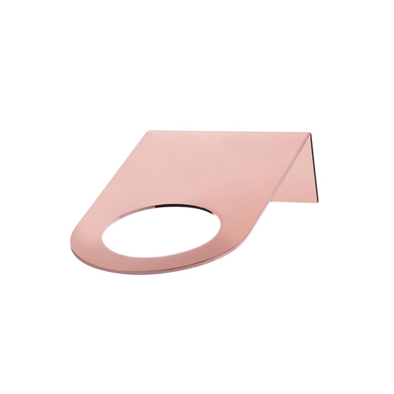 Applique APPLIQUE TABLETTE coloris cuivre 12 x 6,5 cm
