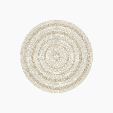 Tapis JONAS coloris beige naturel