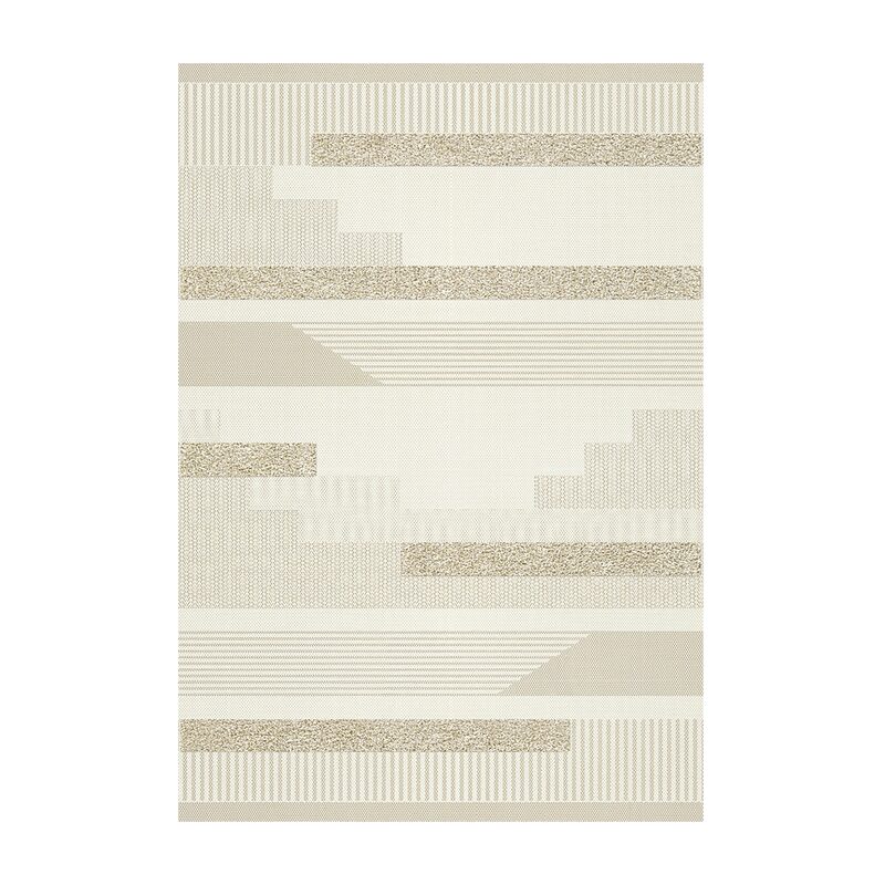 Tapis BATANGA coloris beige naturel 120 x 170 cm