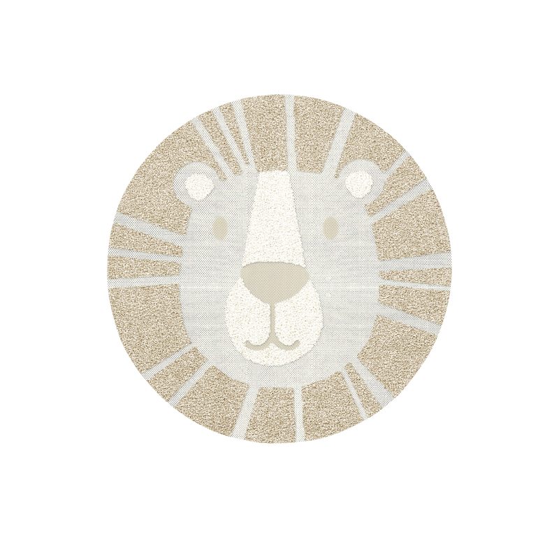 Tapis SIMBA coloris beige naturel 120 cm