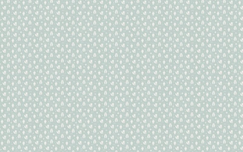 Papier peint intissé NATHANAEL coloris bleu givré