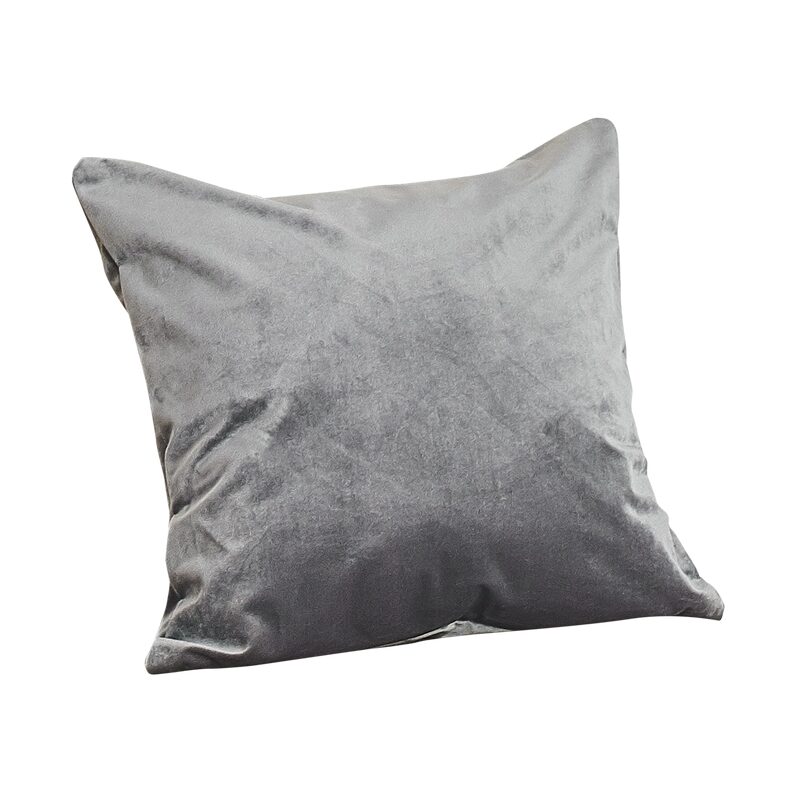 Coussin VILO coloris gris perle 45 x 45 cm