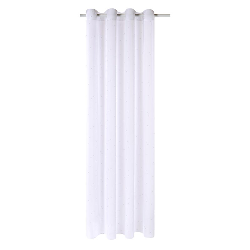 Voilage STELLATO coloris perle 140 x 240 cm