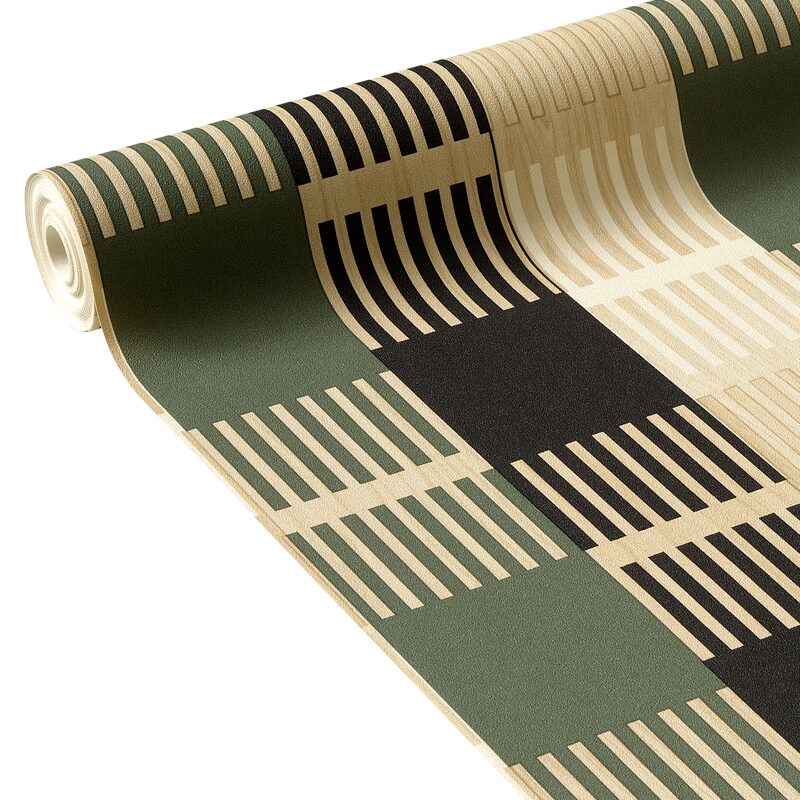 Papier peint intissé OULANKA coloris bois