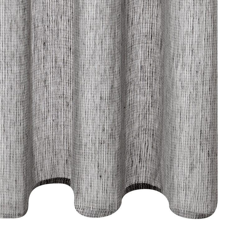 Voilage Lin CORTADO coloris anthracite 160 x 240 cm