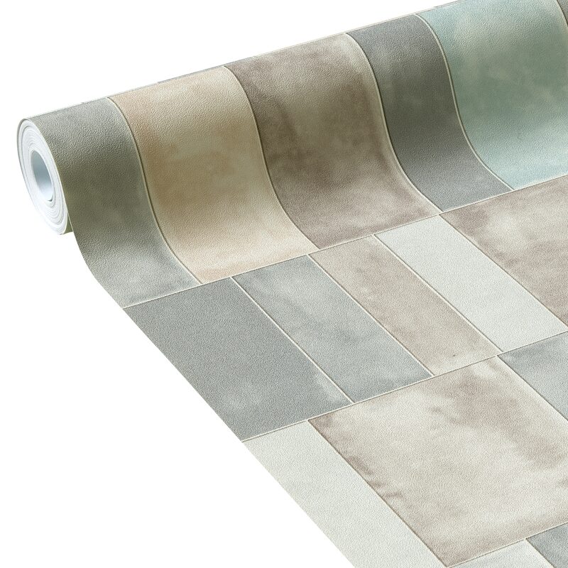 Papier peint intissé KASPER coloris multicolore