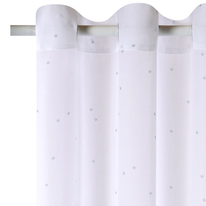 Voilage STELLATO coloris perle 140 x 240 cm