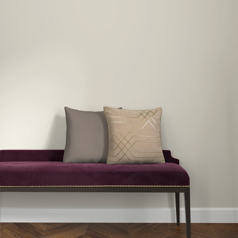 Coussin BLAKE coloris or  45 x 45 cm
