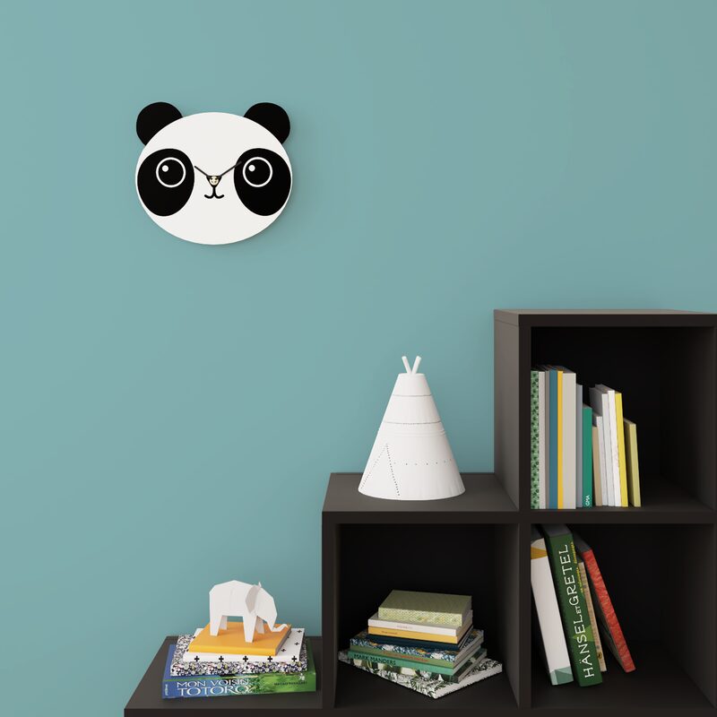 Horloge PANDA coloris noir et blanc