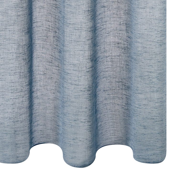 Voilage ZAROUA coloris bleu 140 x 260 cm
