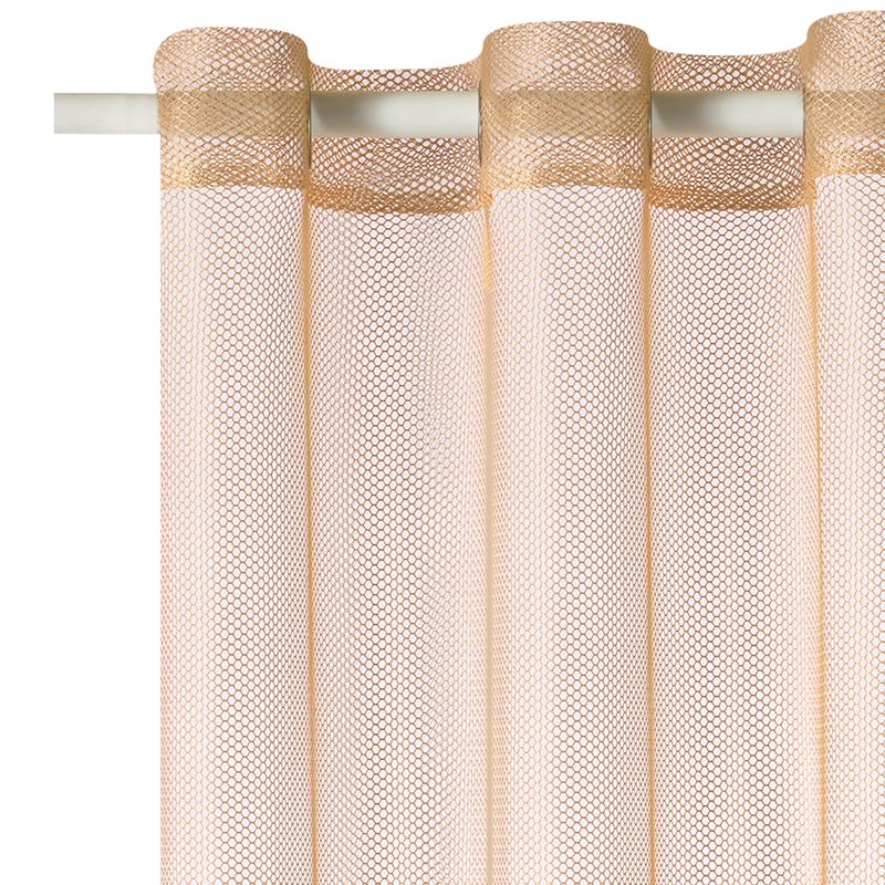 Voilage CELLO coloris doré 140 x 240 cm