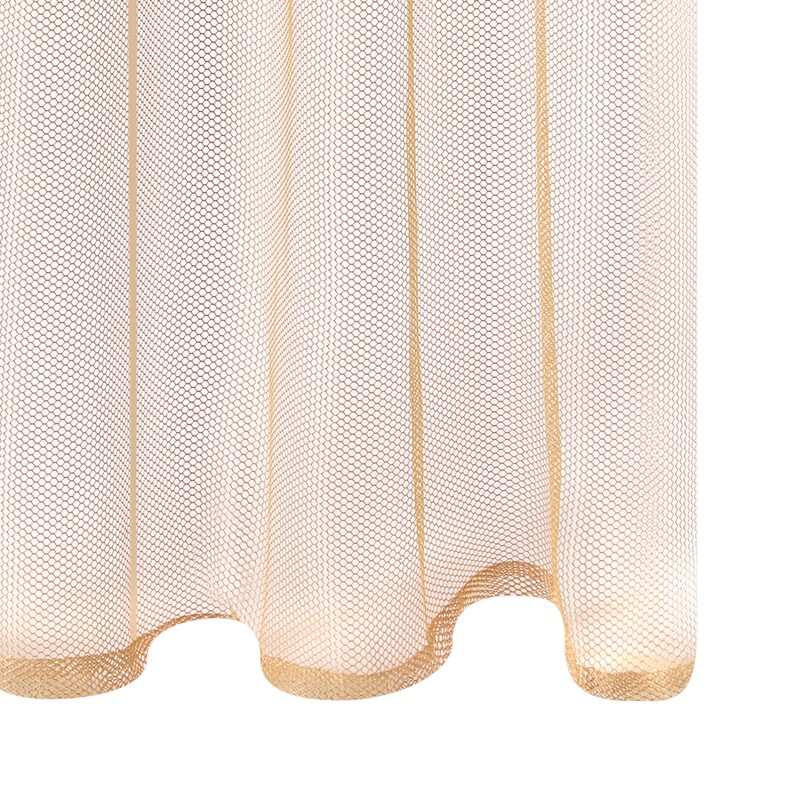 Voilage CELLO coloris doré 140 x 240 cm