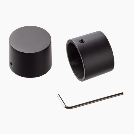Embout ZEN coloris noir mat