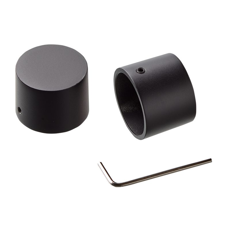 Embout ZEN coloris noir mat
