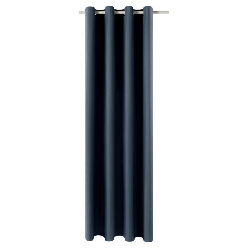 Rideau 100% occultant MANN coloris jean 140 x 260 cm