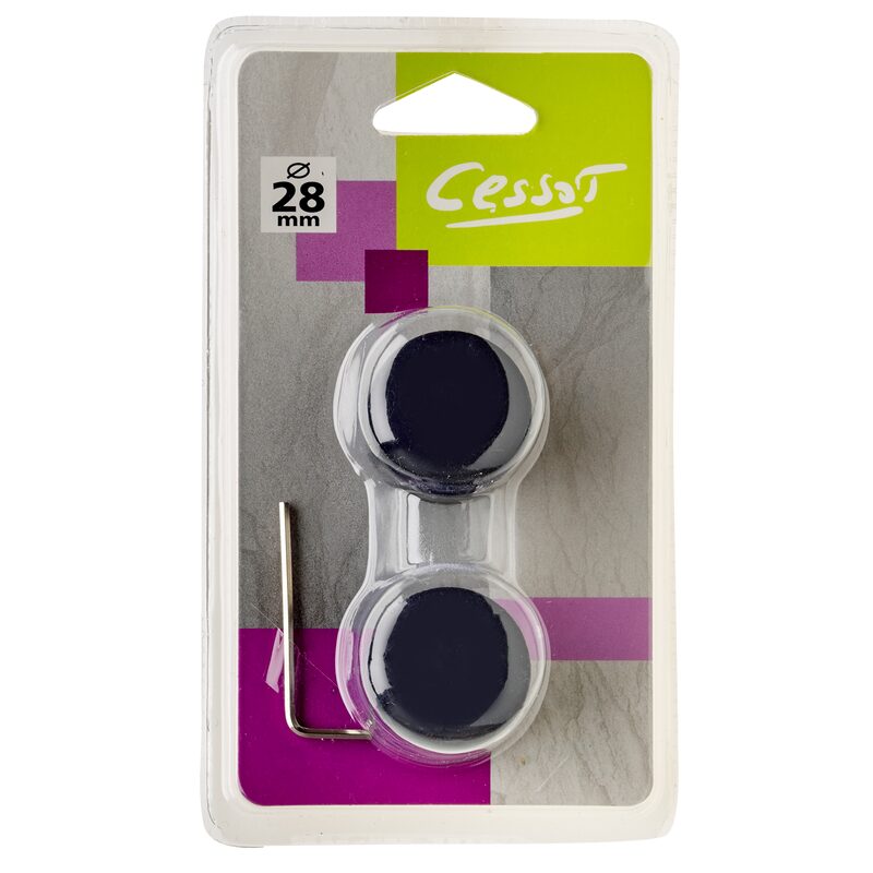 Embout ZEN coloris noir mat