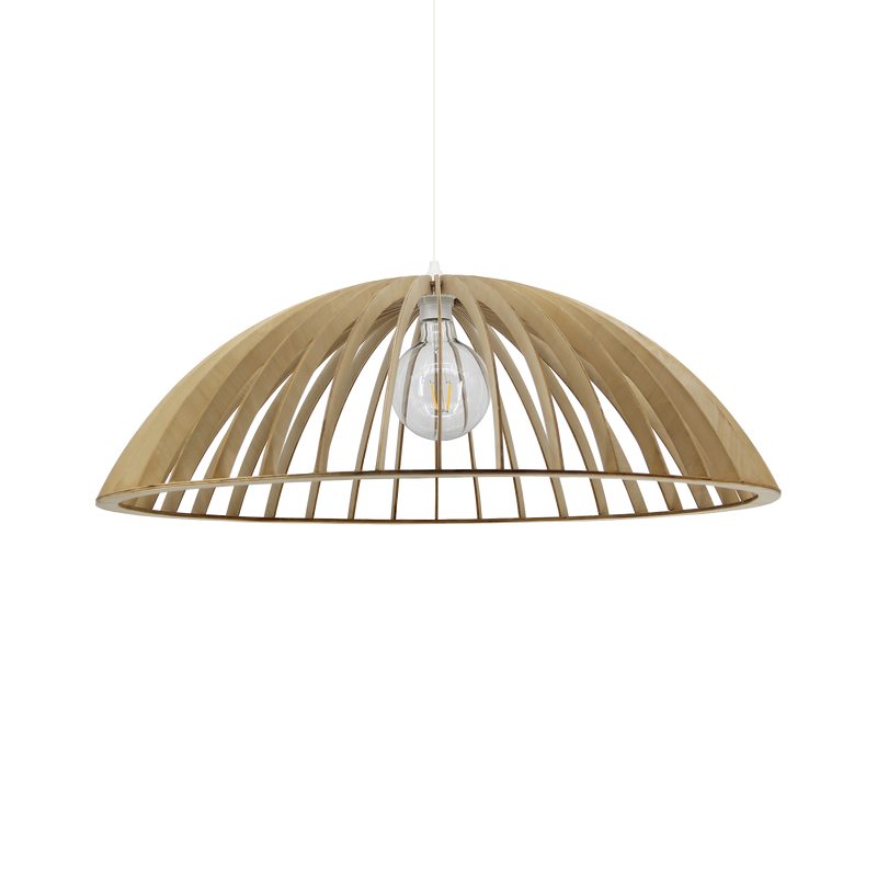 Suspension SONIGO coloris bois naturel 29 x 50 cm