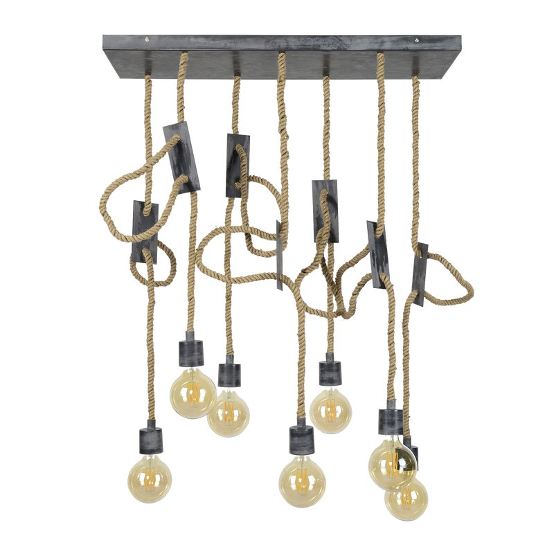 Suspension LIANE coloris cordage 87 cm