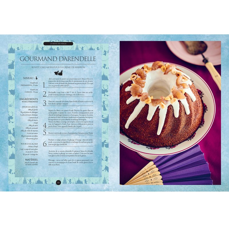 Livre culinaire LES RECETTES ENCHANTEES DISNEY
