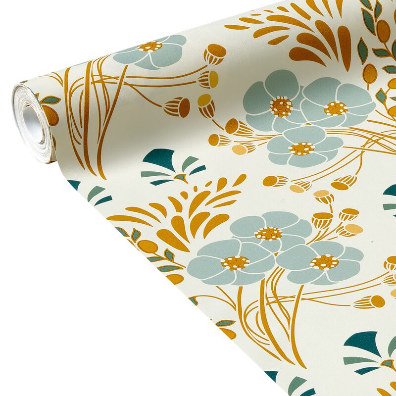 Papier peint intissé WILLIAM coloris blanc