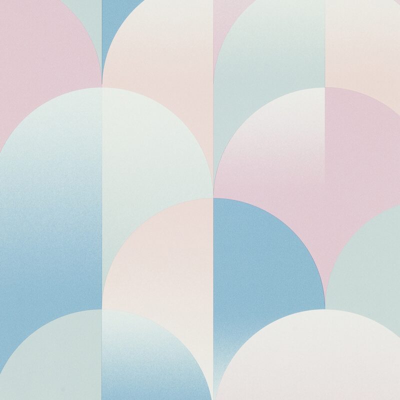 Papier peint intissé NORRLAND coloris multicolore