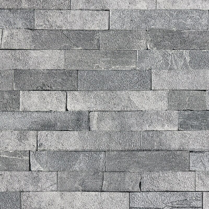Papier peint intissé HARRISON coloris argent