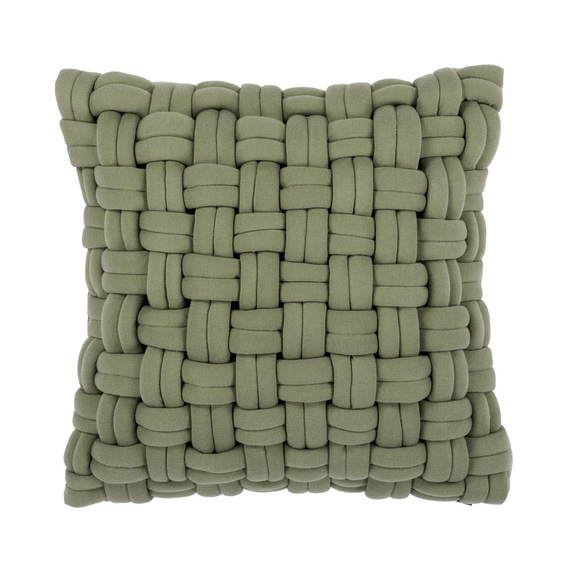 Coussin WEPER coloris vert 45 x 45 cm