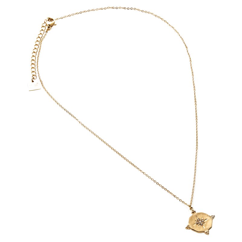 Collier INES coloris or