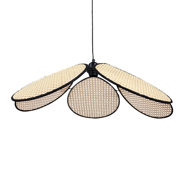 Suspension BESKIDE coloris bois 21 x 70 cm diamètre 70 cm