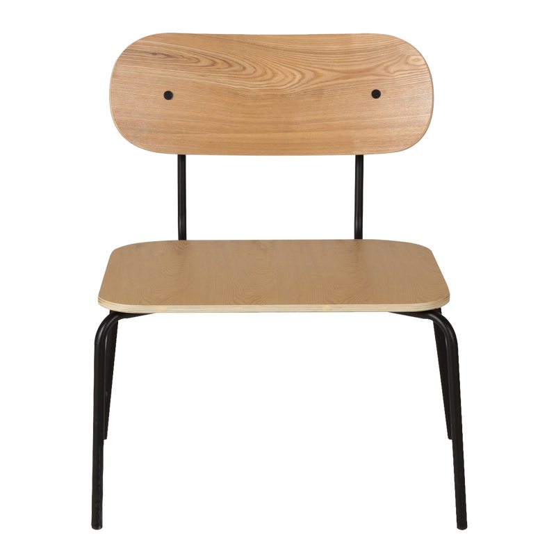 Fauteuil BALA coloris bois naturel