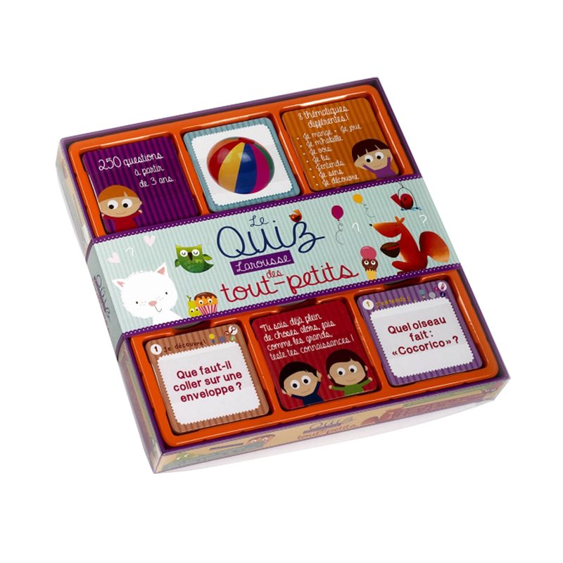 Jeu de discussion LE QUIZ LAROUSSE DES TOUTS-PETITIS