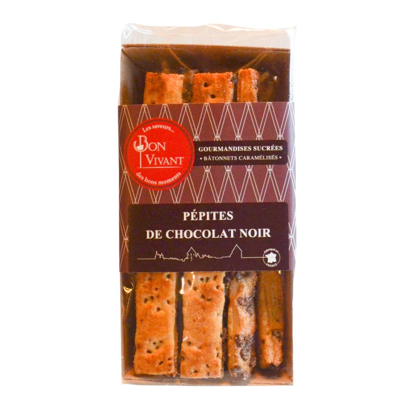 Biscuits BATONNETS AUX PEPITES DE CHOCOLAT
