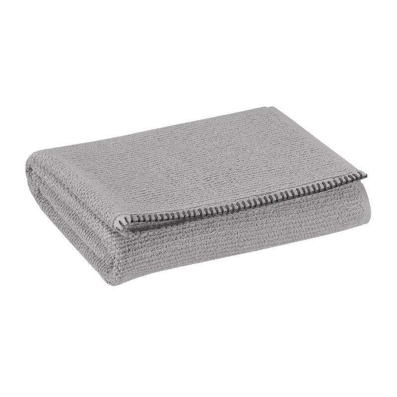 Serviette éponge BALI coloris gris perle 70 x 130 cm