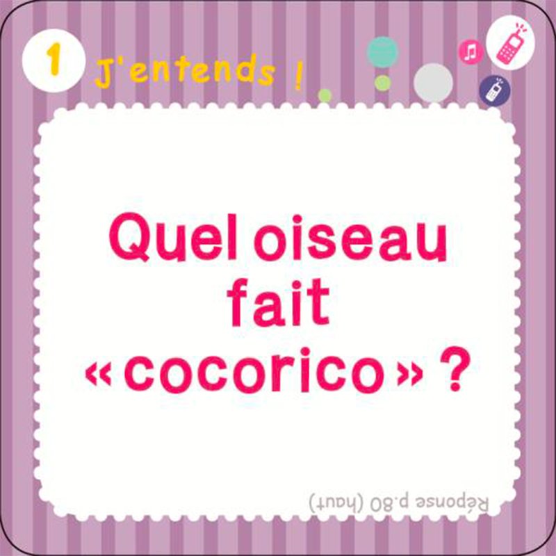 Jeu de discussion LE QUIZ LAROUSSE DES TOUTS-PETITIS