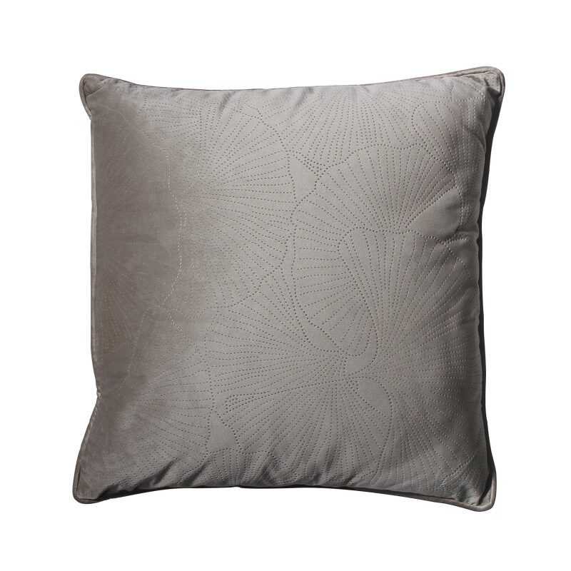 Coussin KOKO coloris beige doré 45 x 45 cm