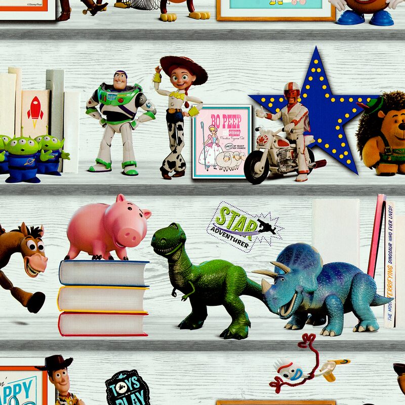 Papier peint TOY STORY 4 coloris multicolore