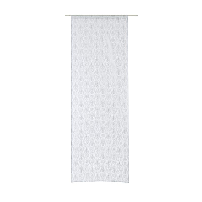 Vitrage ANAYA coloris argent 70 x 200 cm