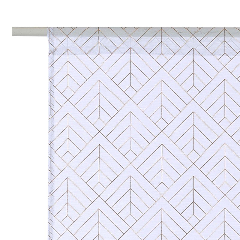 Vitrage YELENA coloris or  60 x 120 cm