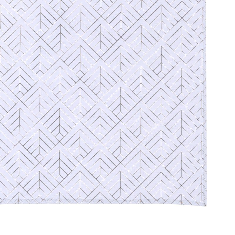 Vitrage YELENA coloris or  60 x 120 cm